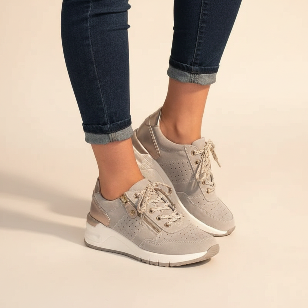 Nolwene - Baskets Décontractées à Lacets