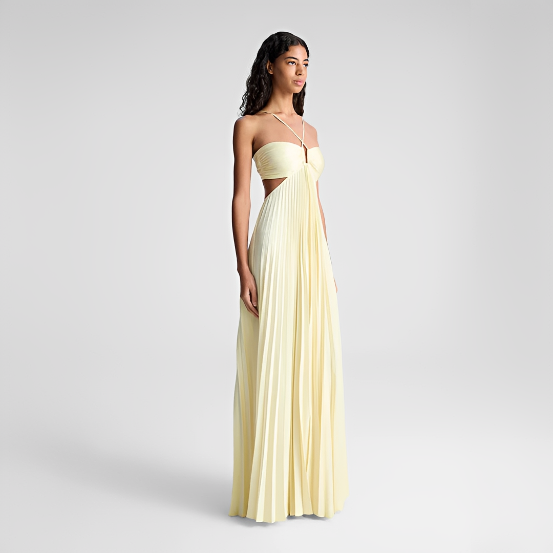Sienna - Robe Maxi Élégante Plissée