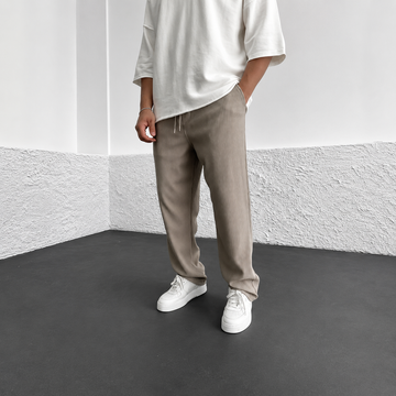 Zeke - Pantalon Décontracté à Cordon