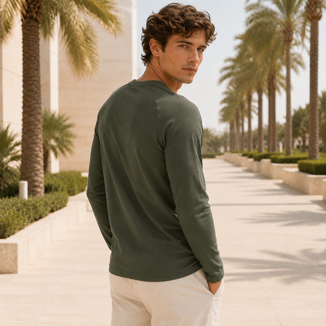 Keyhan - Chemise Henley Classique