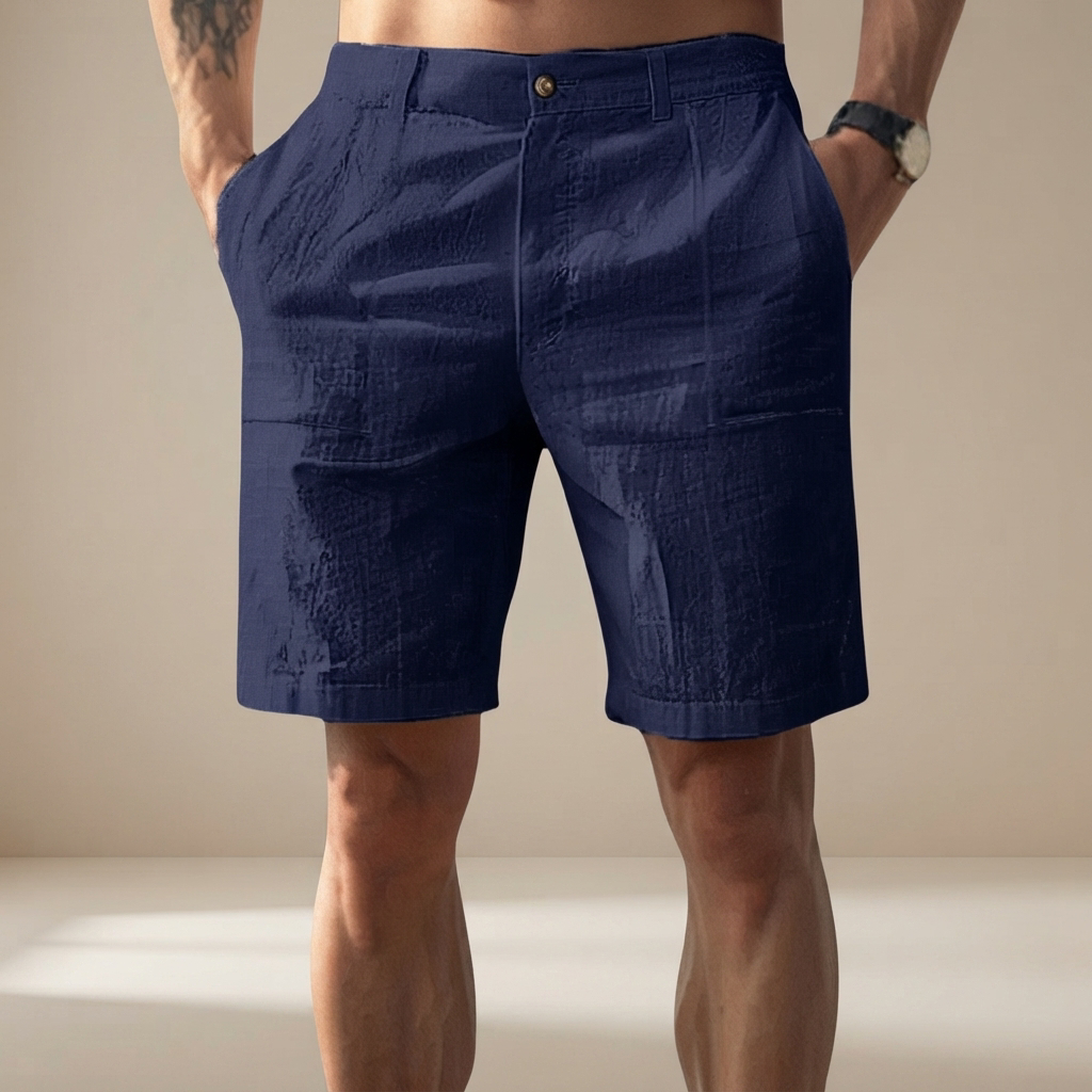 Mike - Shorts Droits Décontractés