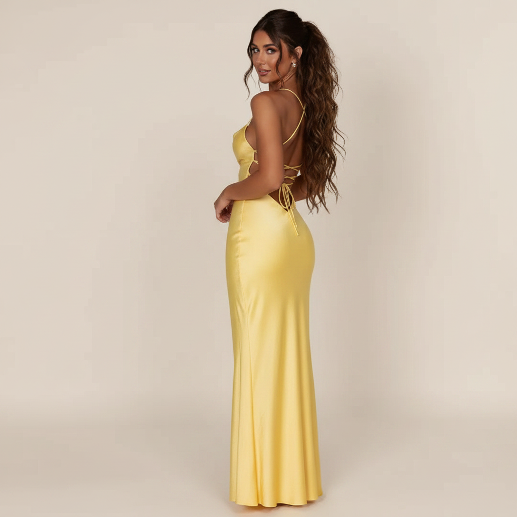 Meliva - Robe Maxi Élégante et Séduisante