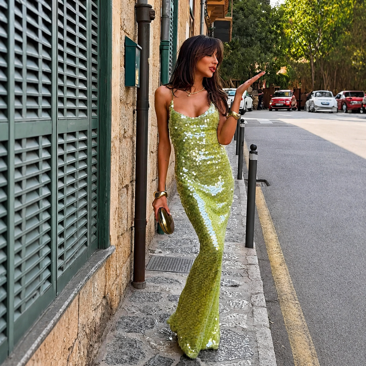 Brittany - Robe Maxi Élégante et Chic