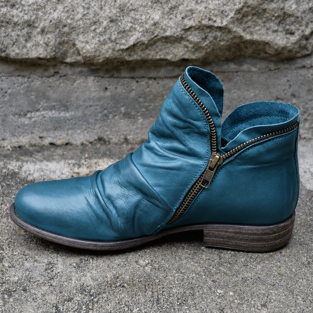 Julie - Bottes Élégantes à Fermeture Éclair
