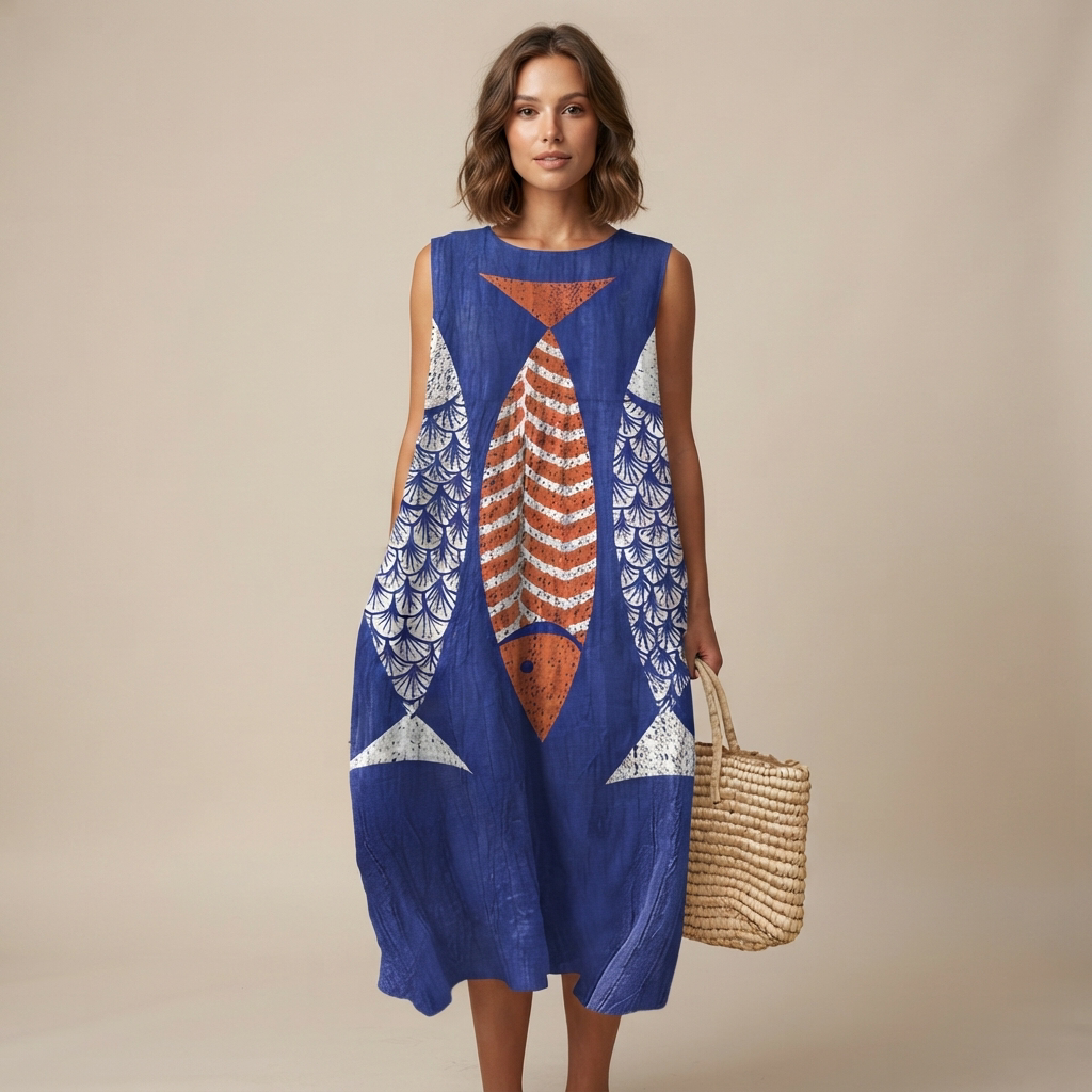 Elisa - Robe Sophistiquée Sans Manches