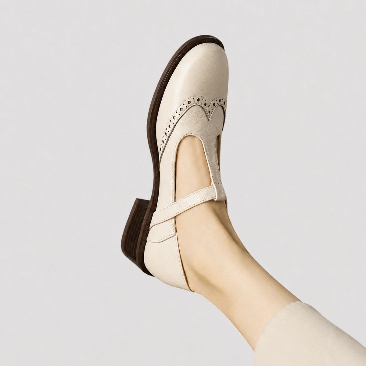 Livian - Sandales à Talons Style Vintage