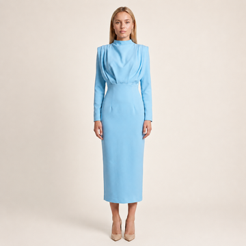 Darby - Robe Longue à Manches Longues à la Mode