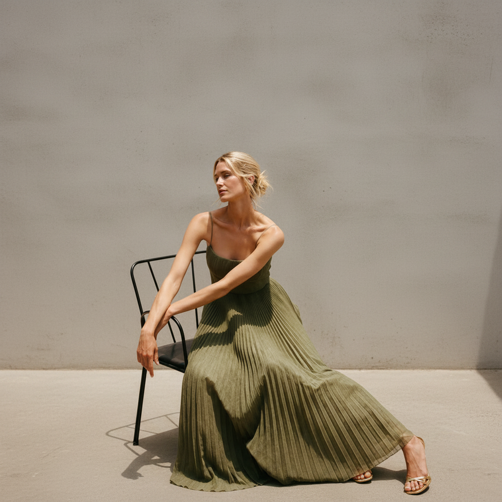 Lorelei - Robe Magnifique Dos Ouvert et Sans Manches