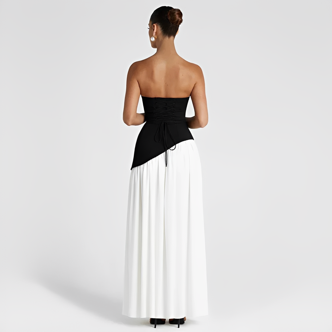 Zadie - Robe Élégante sans Bretelles
