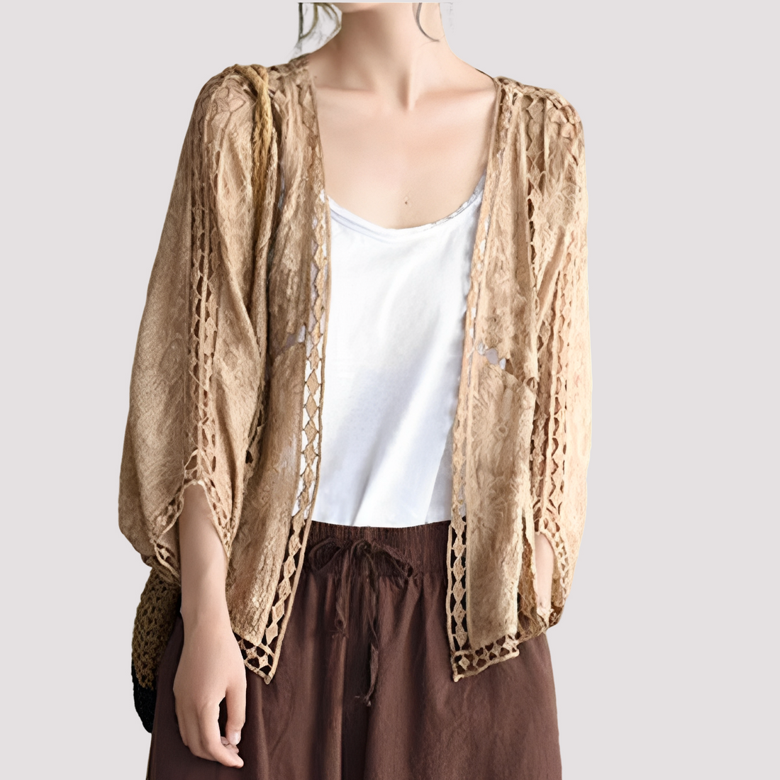 Connie - Cardigans élégants avec découpes pour femmes