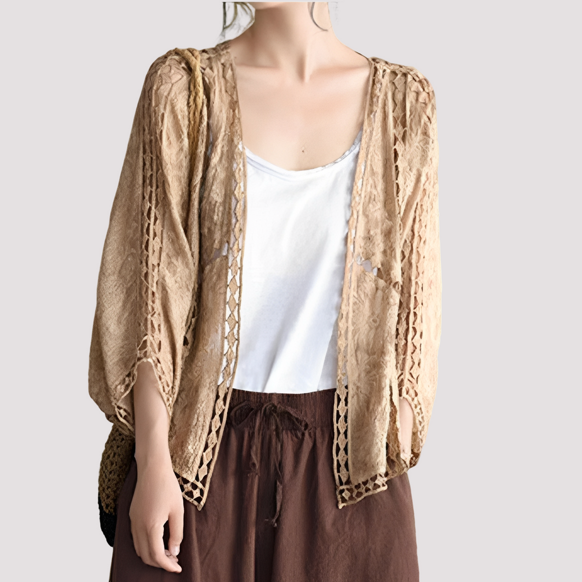 Connie - Cardigans élégants avec découpes pour femmes