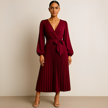Naomi - Robe Chic à Col V Croisé