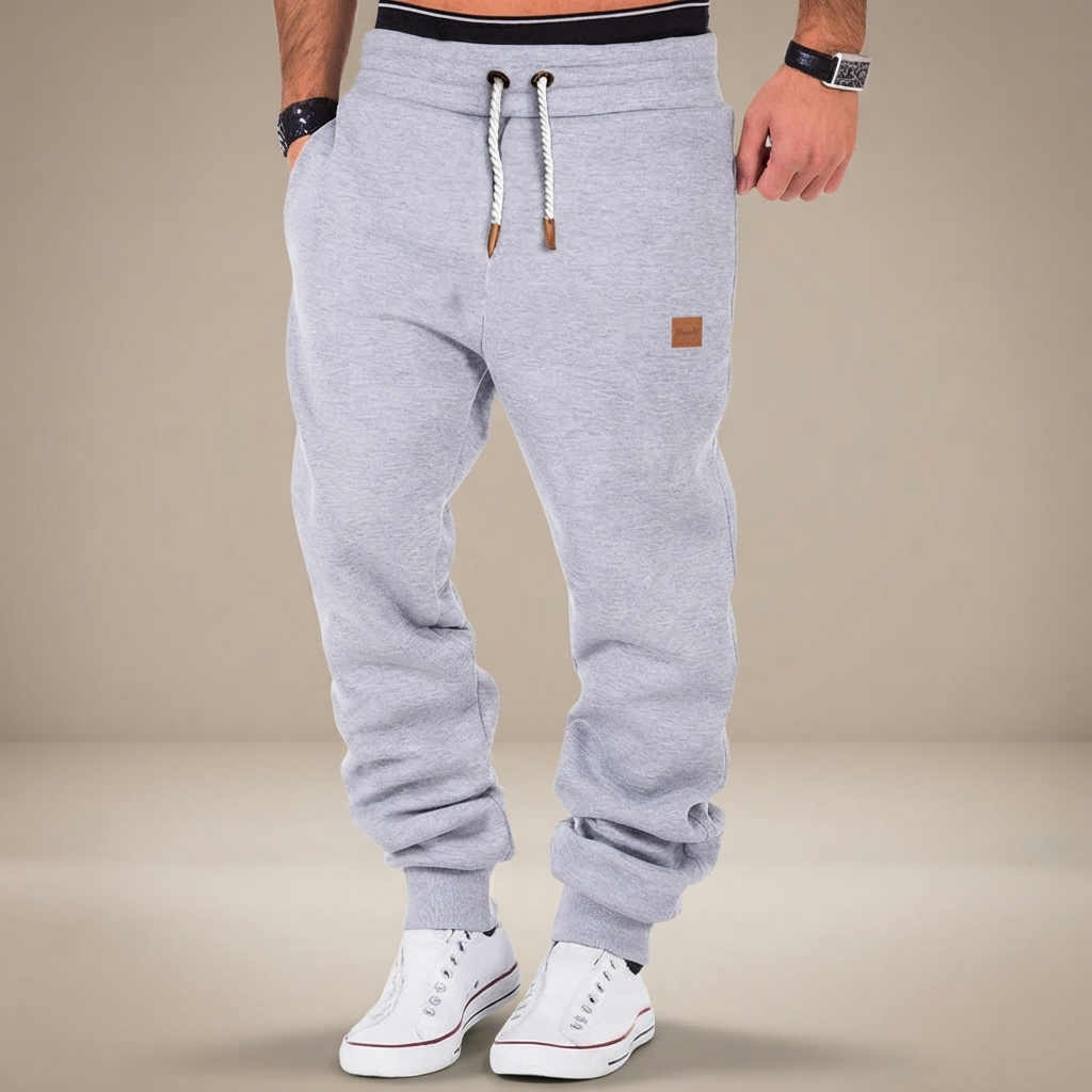 Devin - Pantalon à Taille Élastique avec Cordon Réglable