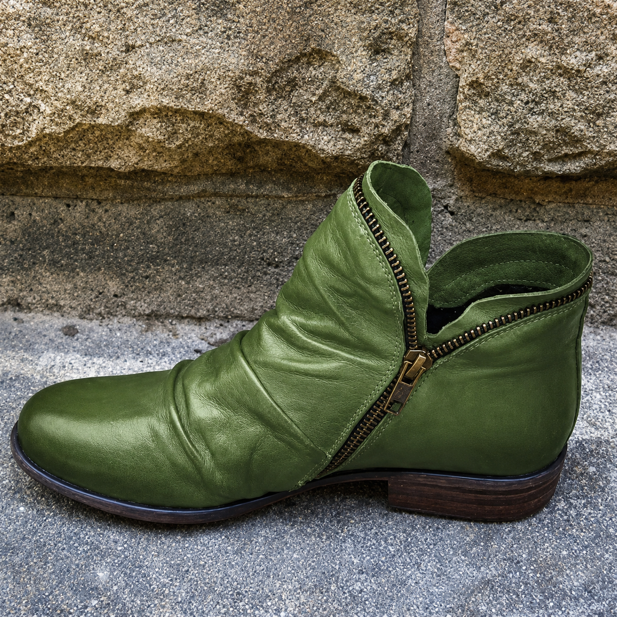 Julie - Bottes Élégantes à Fermeture Éclair