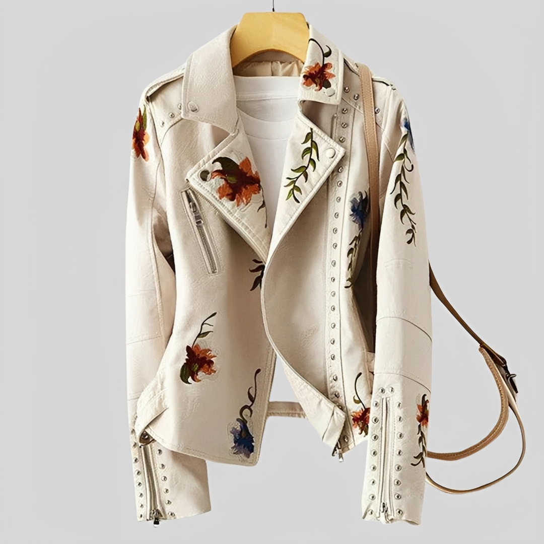 Zoey - Veste Vintage Décorée
