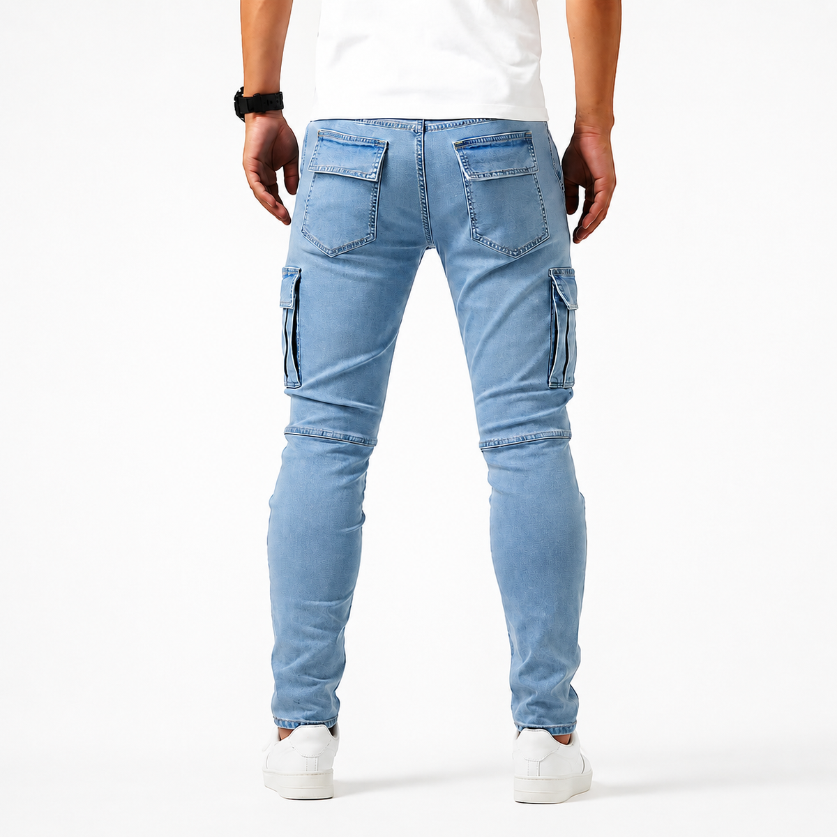 Zilton - Pantalon Cargo Ajusté Relax