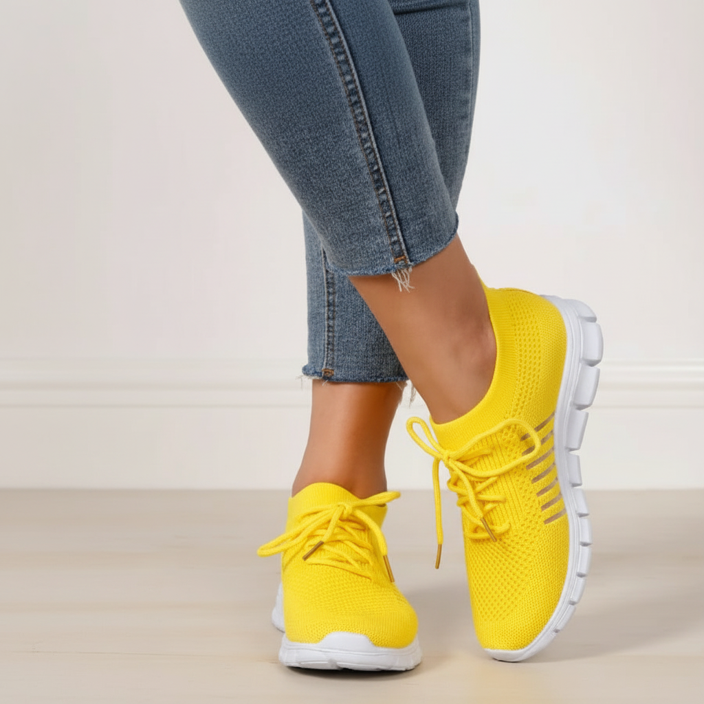 Vicky - Chaussures à Lacets Respirantes