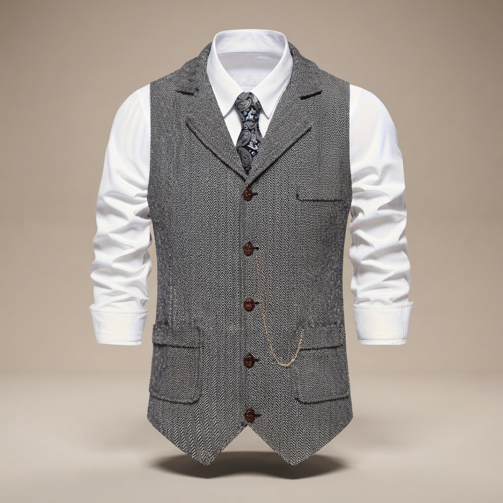 Clayton - Blazer Décontracté Style Vintage