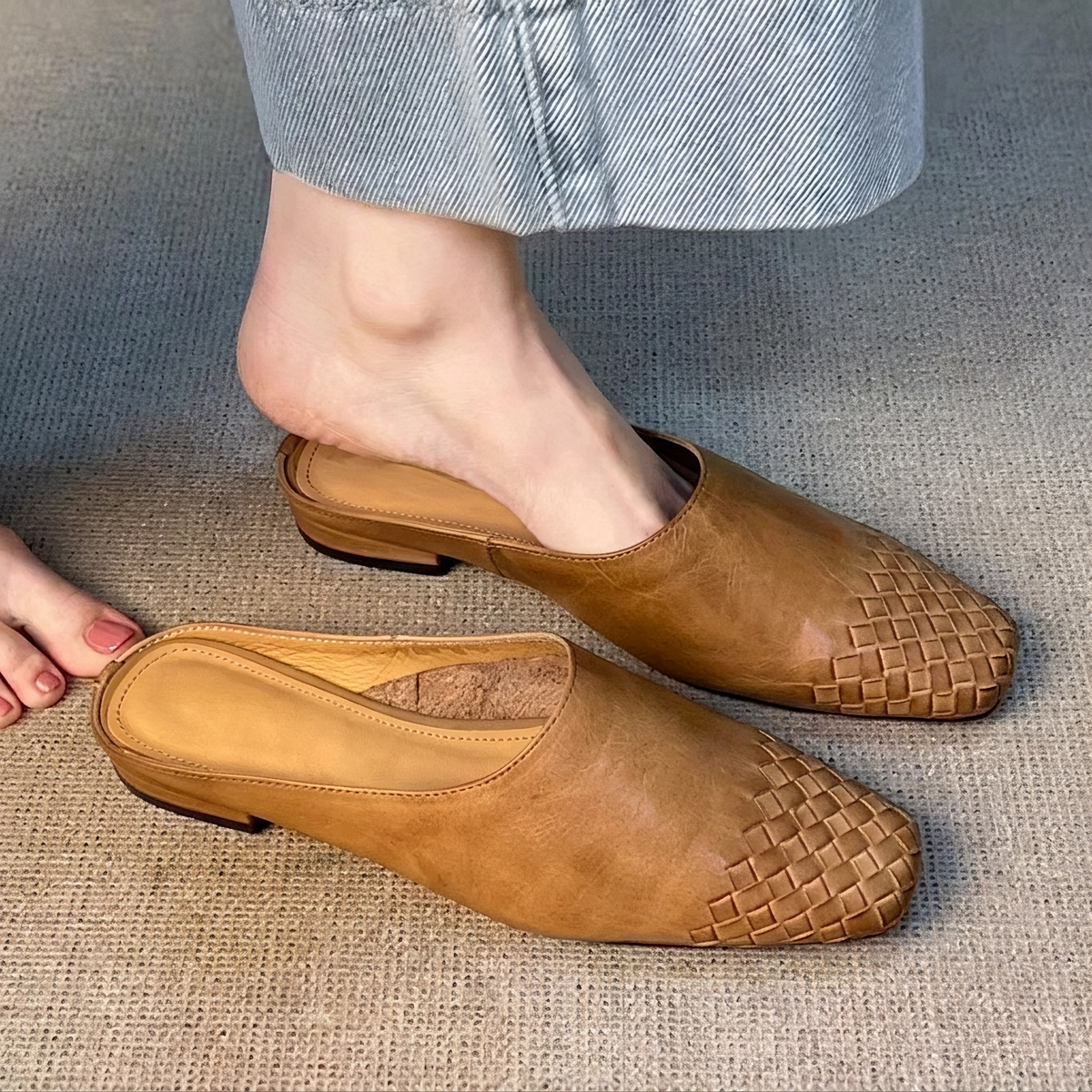 Nora - Sandales Élégantes à Bout Fermé