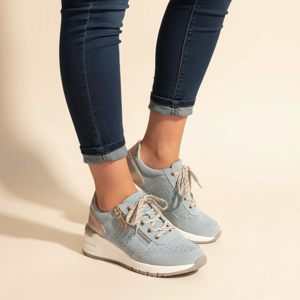 Nolwene - Baskets Décontractées à Lacets