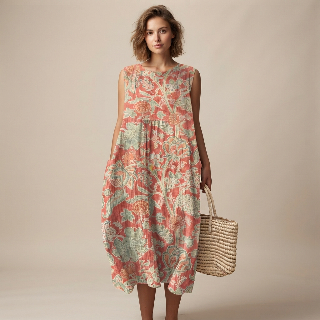 Elisa - Robe Sophistiquée Sans Manches