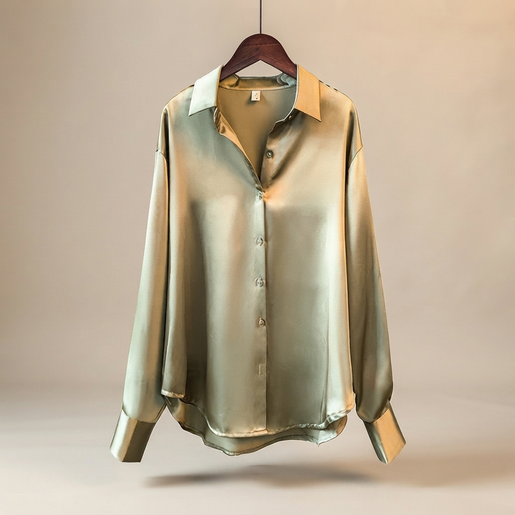 Chazzy - Blouse Décontractée Brillante