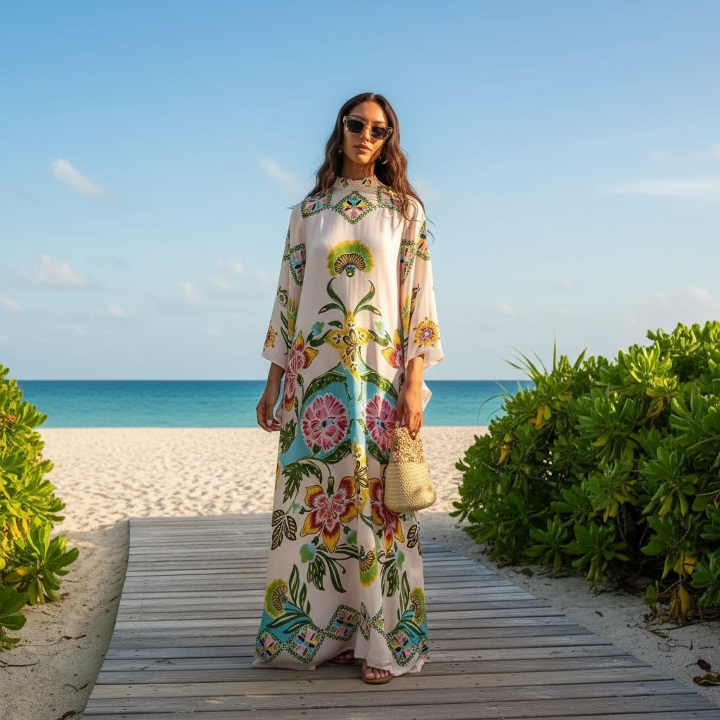 Kymbrea - Robe Maxi Large et Gracieuse