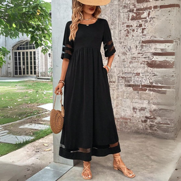 Amandine – Robe stylée avec effet masquant le ventre