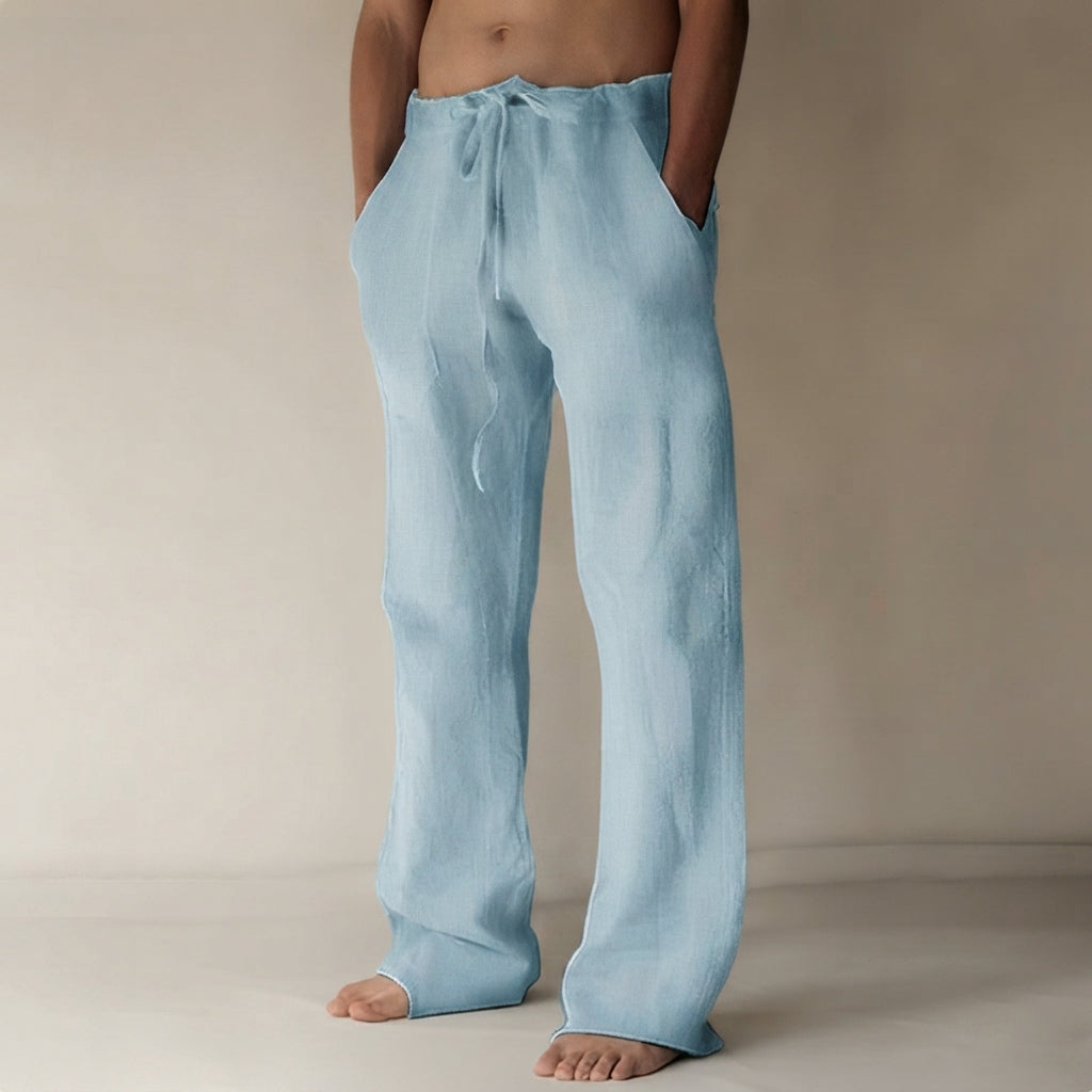 Arthur - Pantalons homme à jambes larges