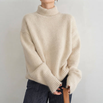 Lea - Pull à col roulé chic pour femmes