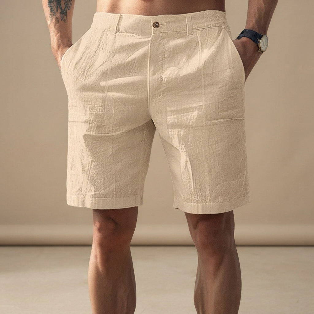 Mike - Shorts Droits Décontractés