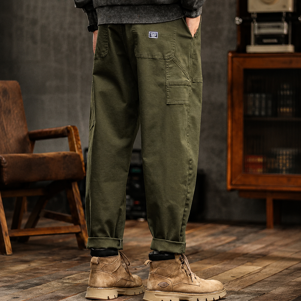 Clyde - Pantalon Évasé Style Vintage