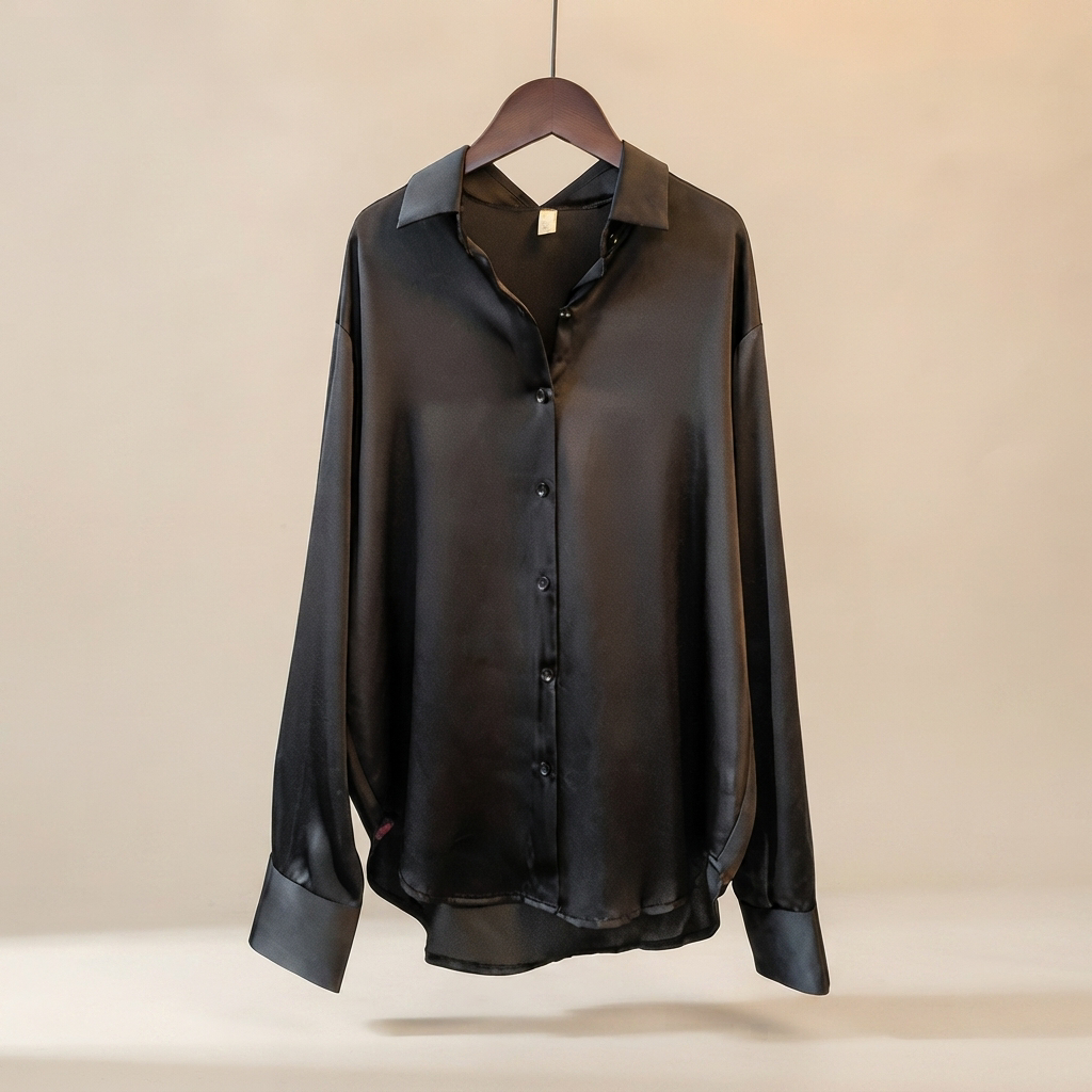 Chazzy - Blouse Décontractée Brillante