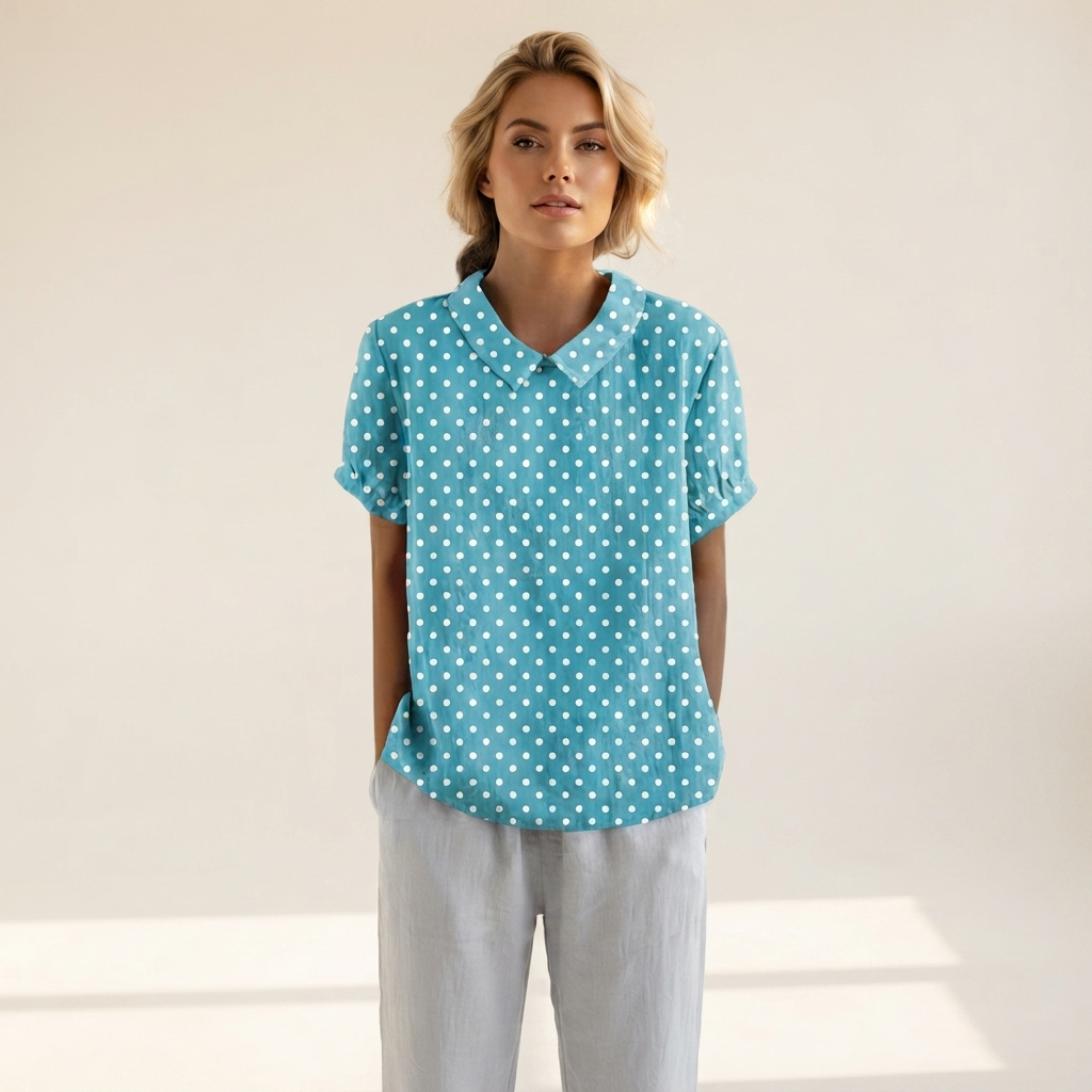 Salmah - Blouse Élégante et Fluide