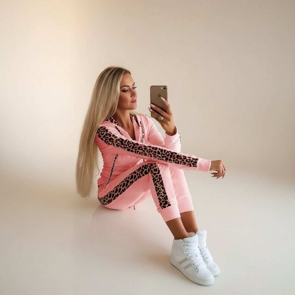 Krestell - Ensemble de Pantalon Stylé avec Fermeture Éclair
