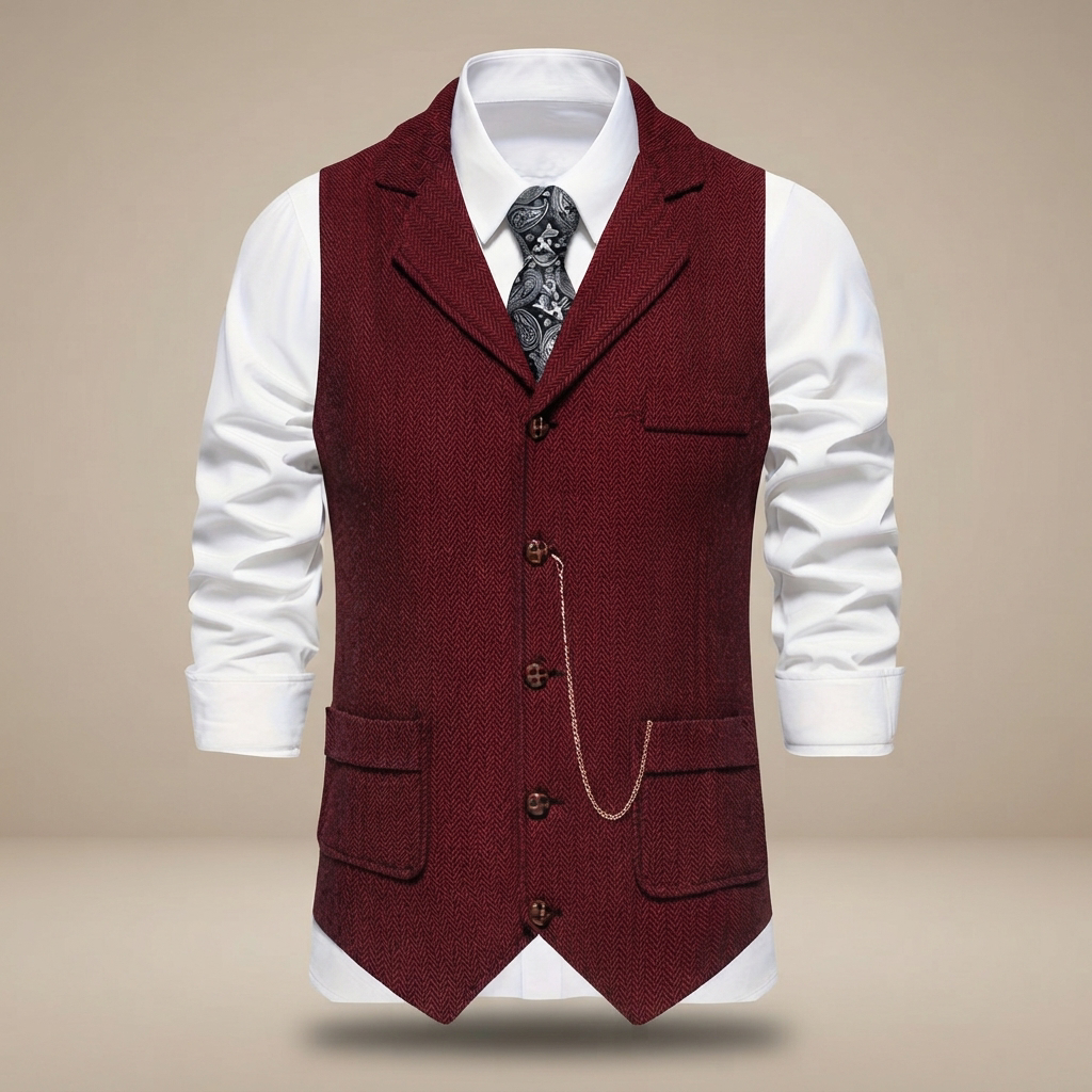 Clayton - Blazer Décontracté Style Vintage