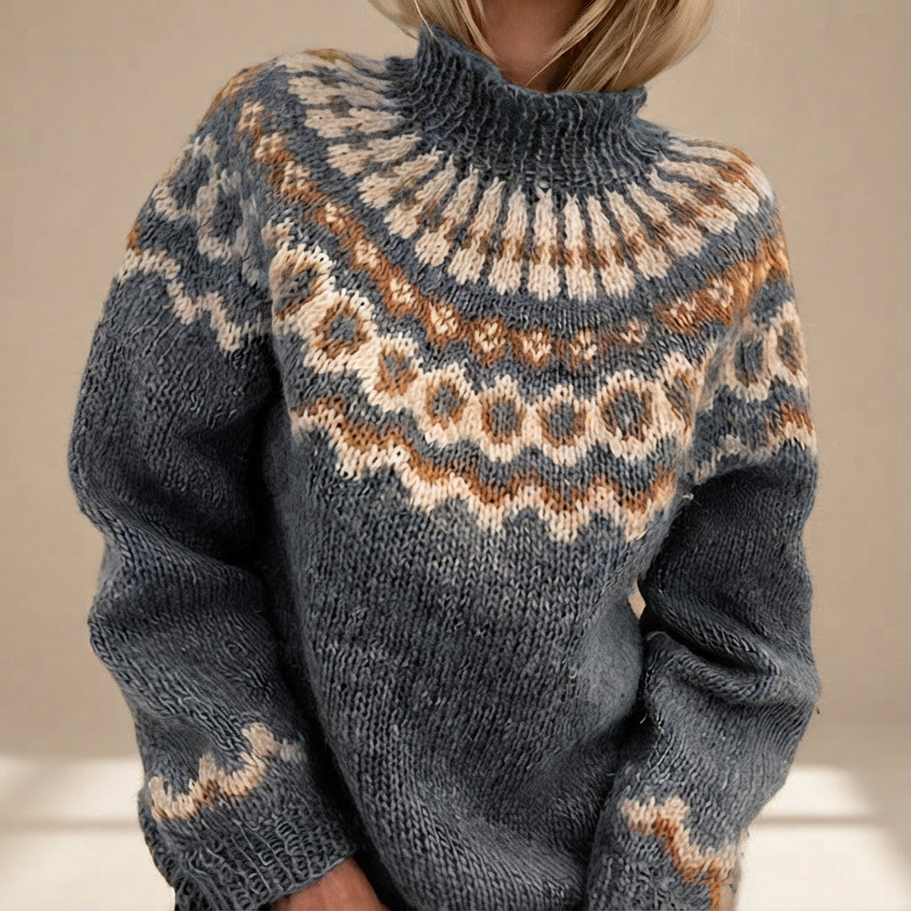 Oona - Pull à col roulé douillet
