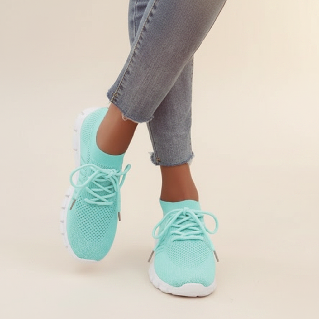 Vicky - Chaussures à Lacets Respirantes