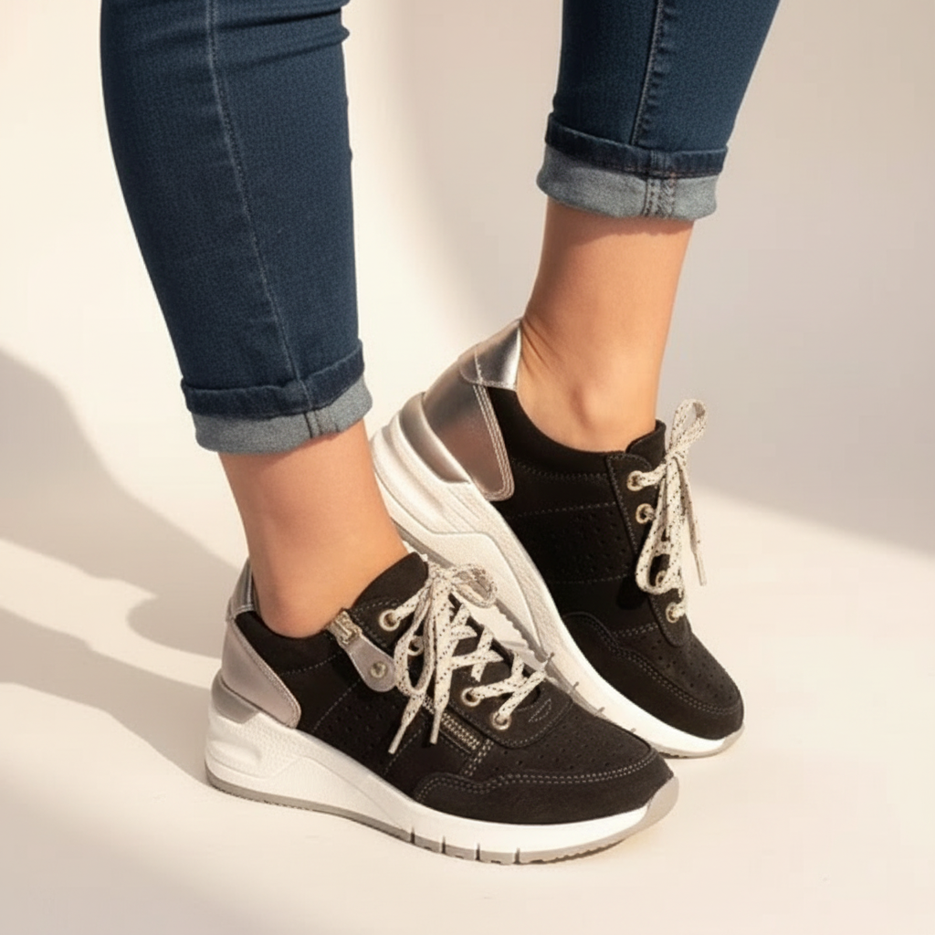 Nolwene - Baskets Décontractées à Lacets