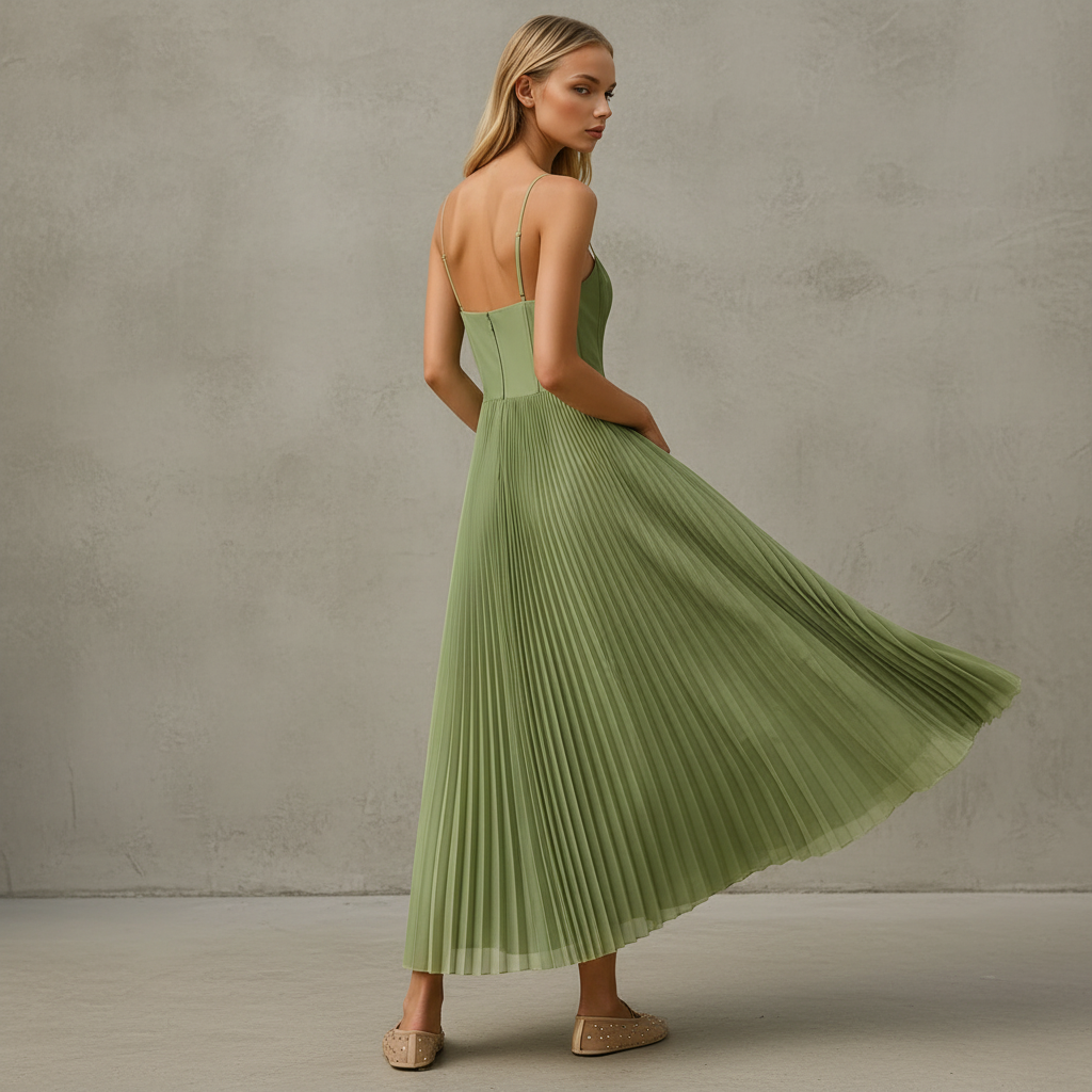 Lorelei - Robe Magnifique Dos Ouvert et Sans Manches