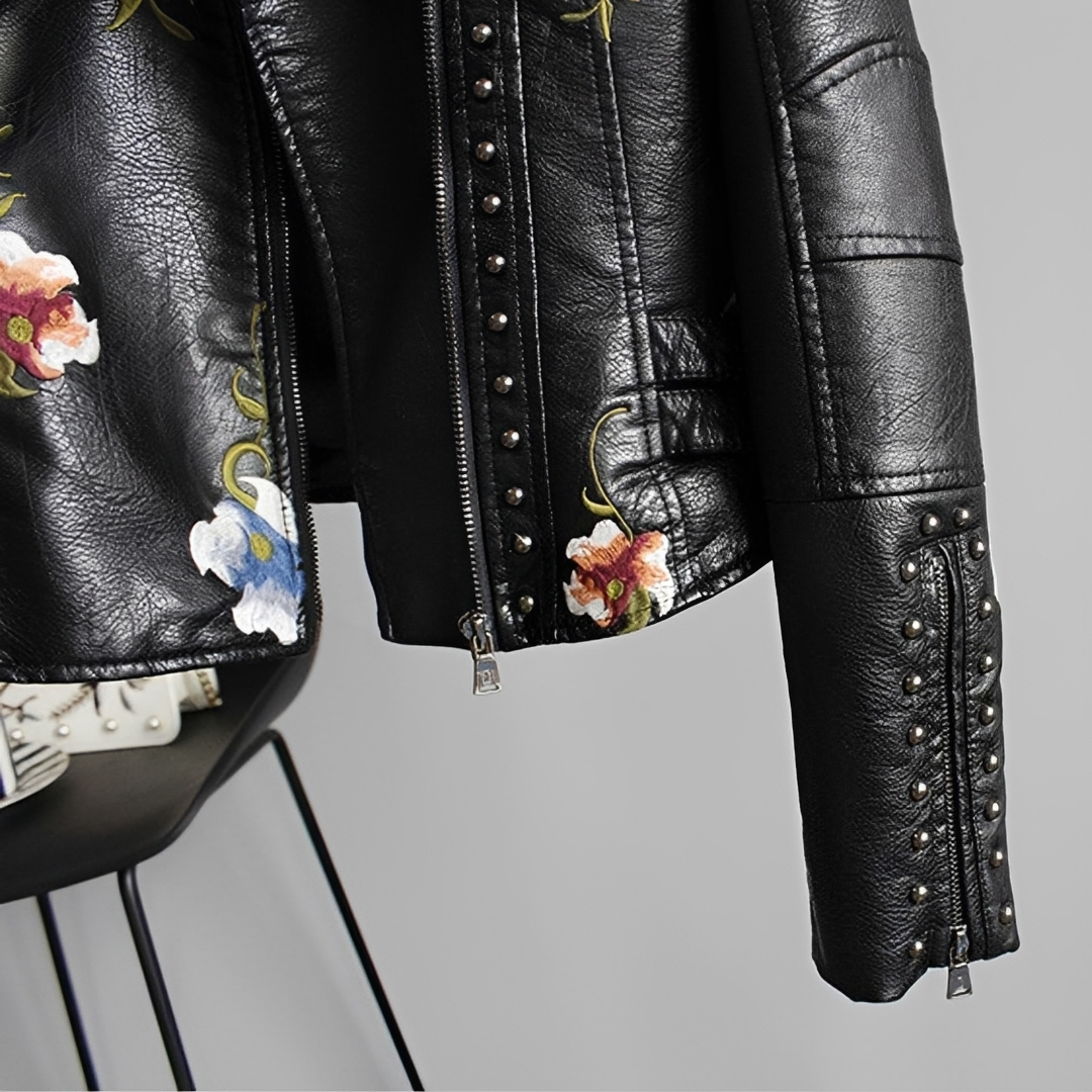 Zoey - Veste Vintage Décorée