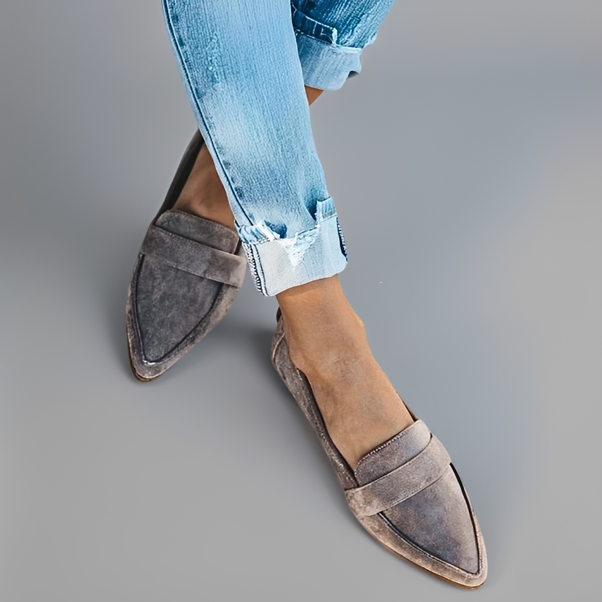 Dalanie - Chaussures Décontractées à Bout Pointu