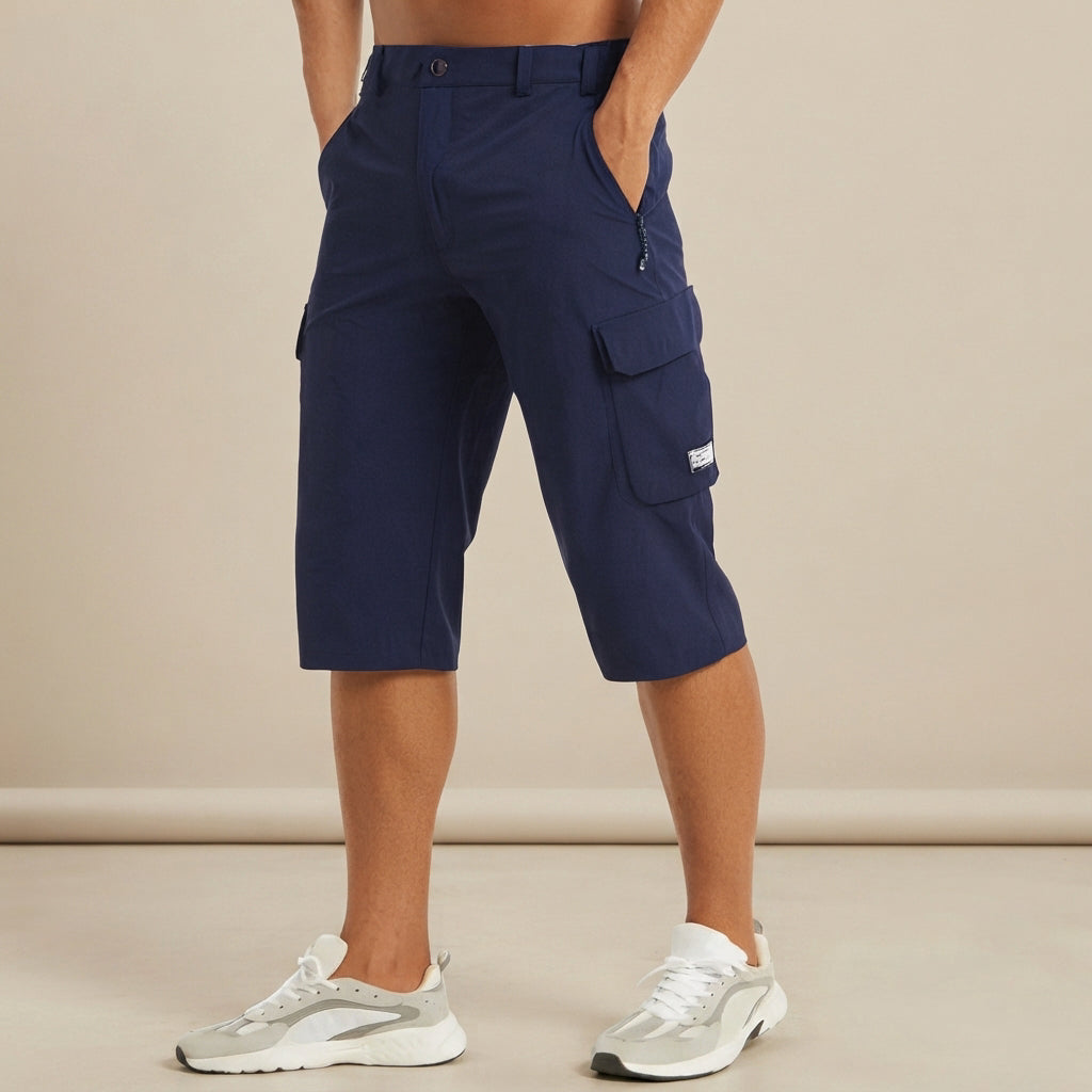 Cedrik - Short Cargo à Taille Élastique