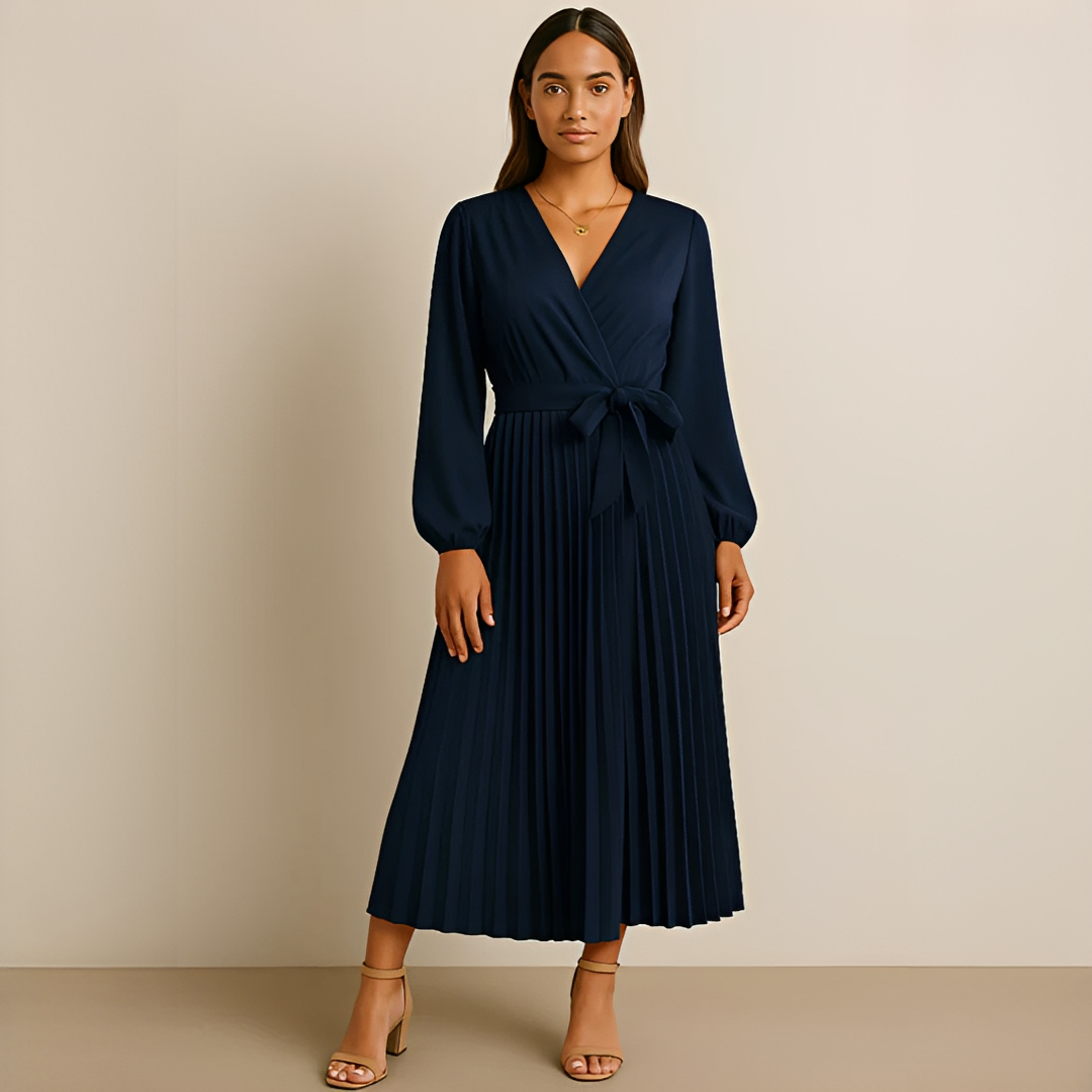 Naomi - Robe Chic à Col V Croisé