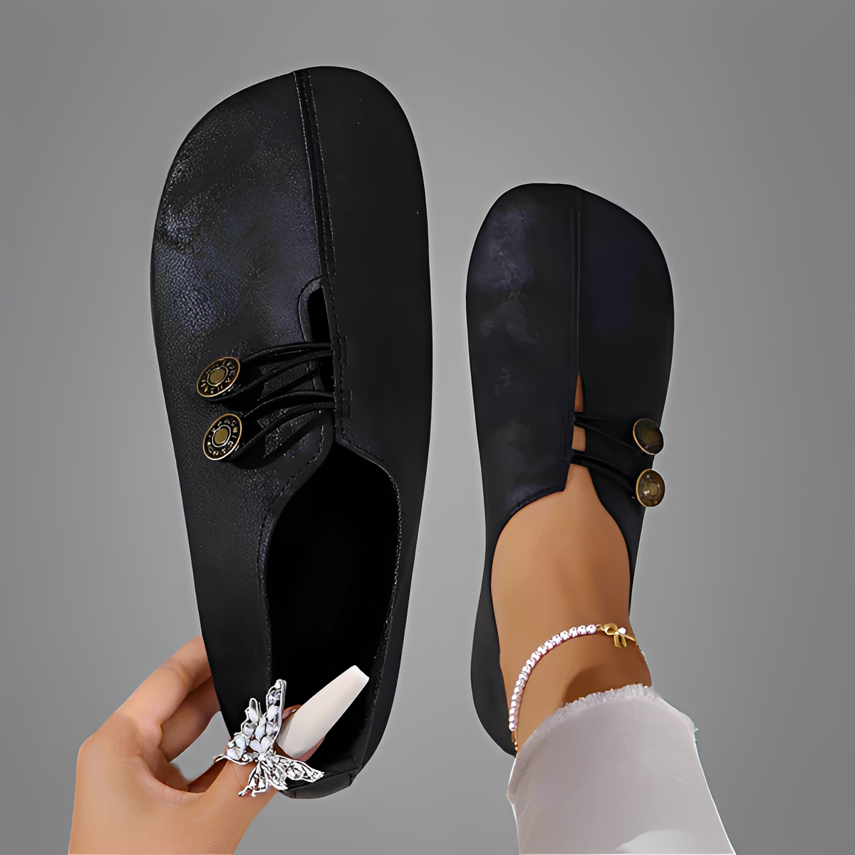 Eivor - Chaussures Élégantes et Faciles à Enfiler