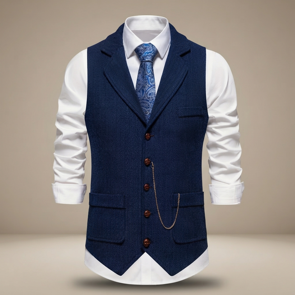 Clayton - Blazer Décontracté Style Vintage