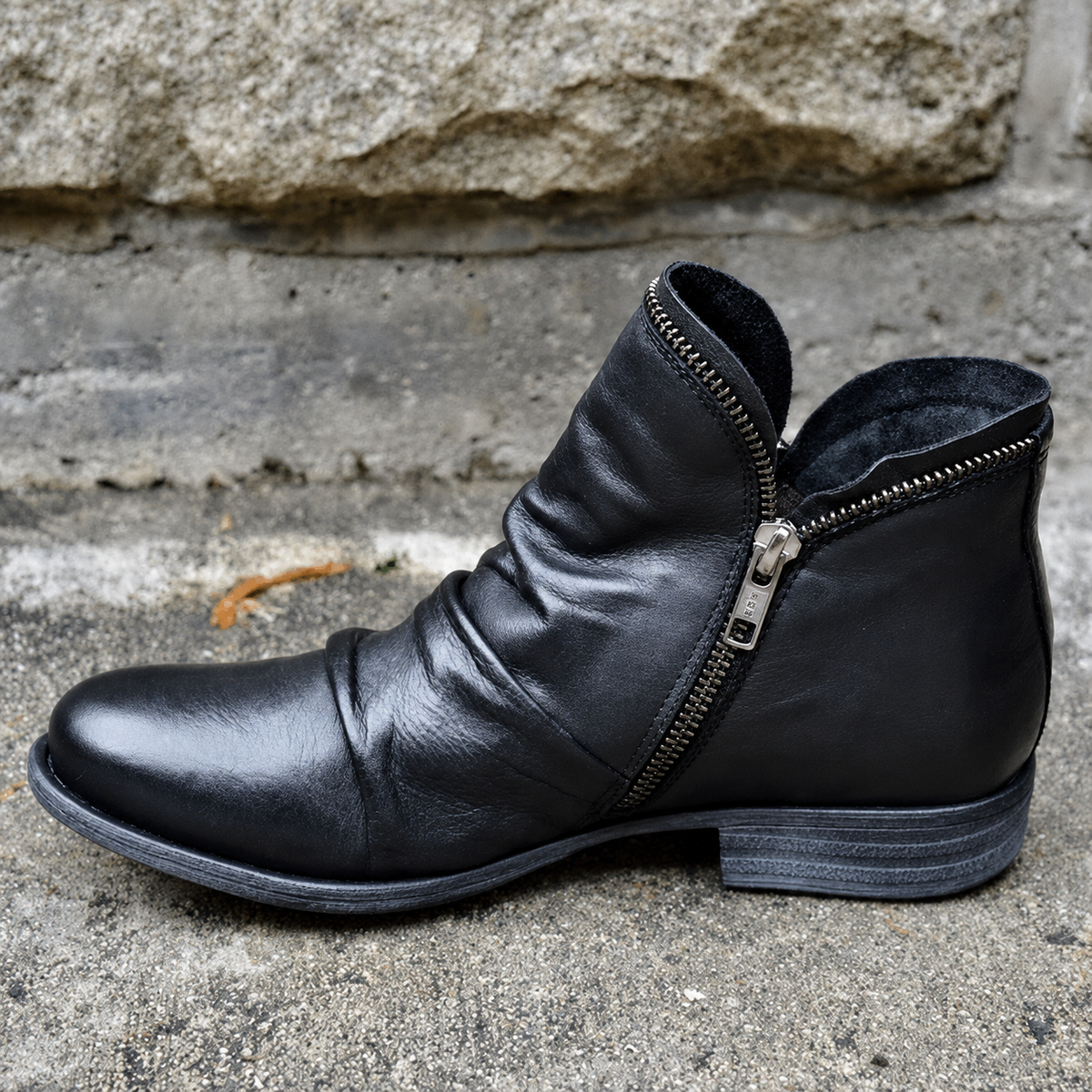 Julie - Bottes Élégantes à Fermeture Éclair