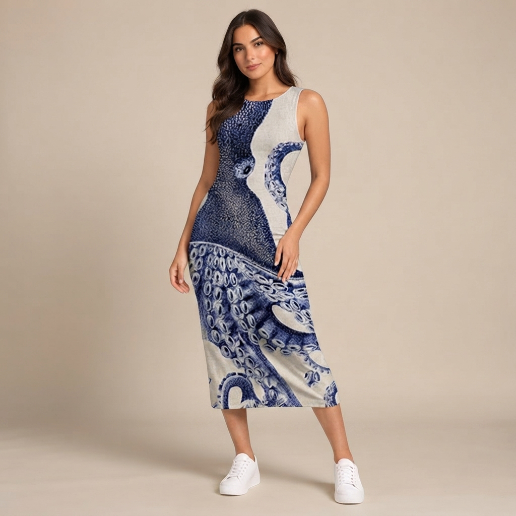 Elisa - Robe Sophistiquée Sans Manches