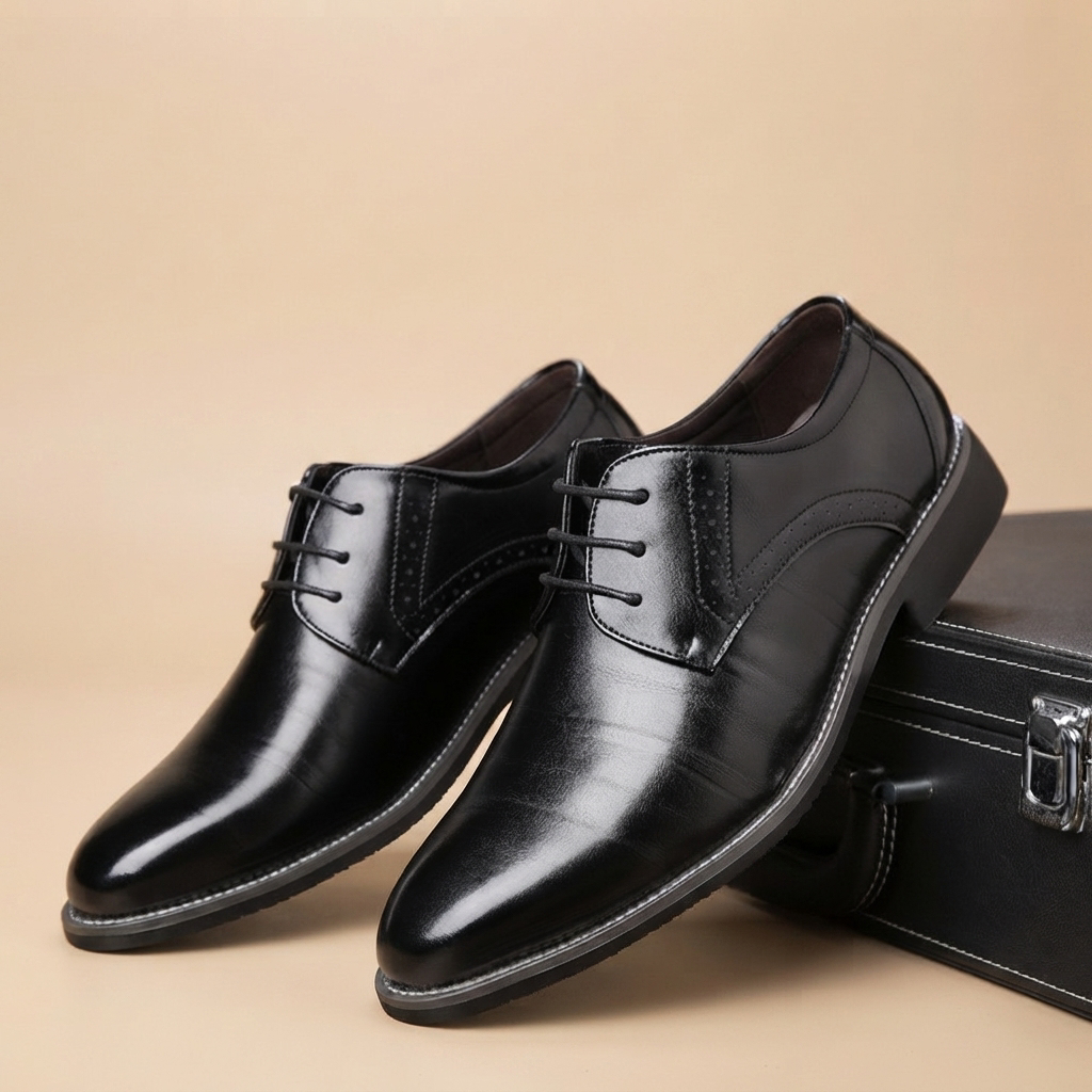 Tristan - Chaussures formelles confortables avec lacets