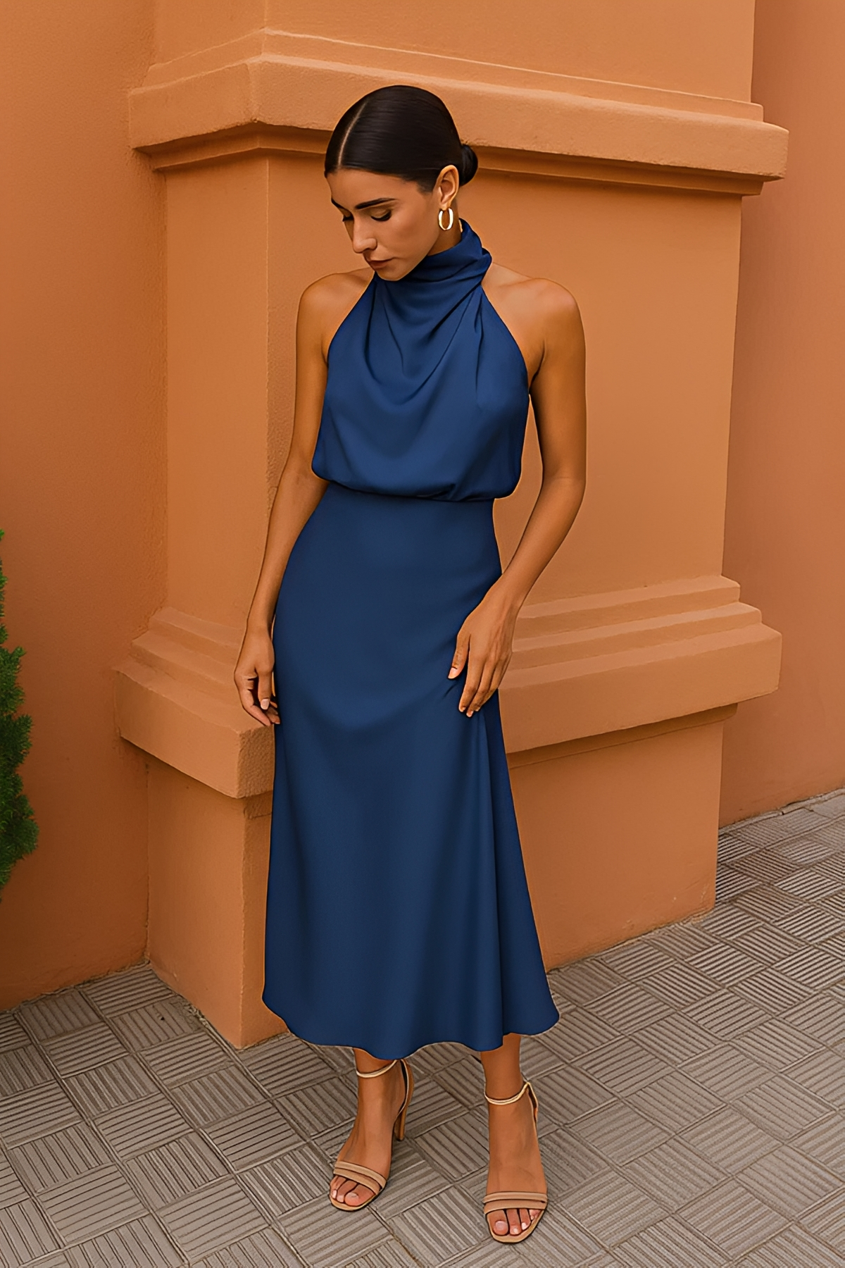 Selina - Robe Élégante Sans Manches